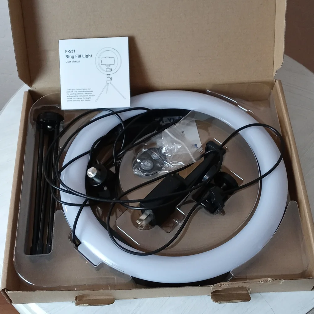 Letscom Ring Fill Light - Hardly used